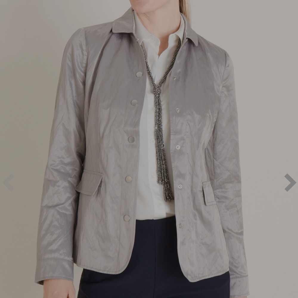 Textured Metallic Jacket